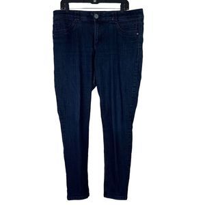 Democracy Ab Technology Womens Size 14 Skinny Jeans Tummy Control Stretchy